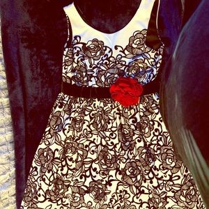 Dress by “Emily” poof slip beauty for any occasion